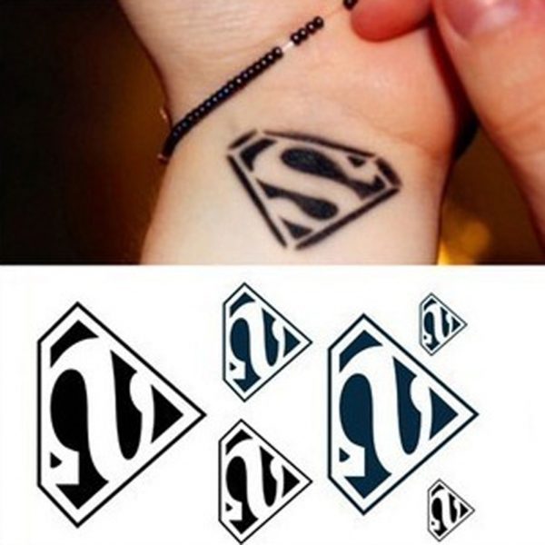 Superman logo Tattoo done by Danish... - Danish Tattooz House | Facebook