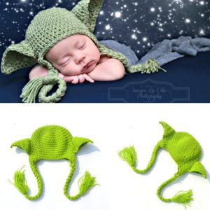 Baby Yoda Knitted Hat