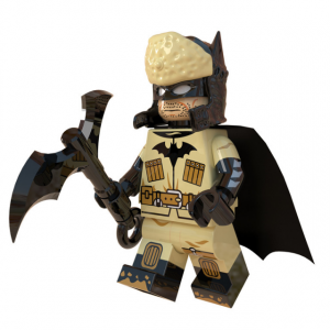 Lego Red Son Batman minifigure