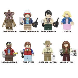 Lego Stranger Things minifigures set