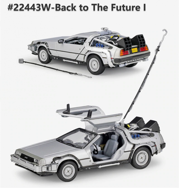 Back to the Future Delorean Diecast Model