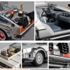 Back to the Future Delorean Diecast Model Interior Detail