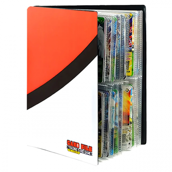 Pokemon Binder - Pokeball Red & White