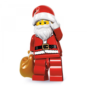 Lego Santa Claus minifigure