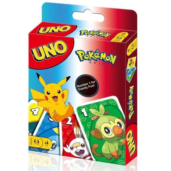 Pokemon UNO cards game