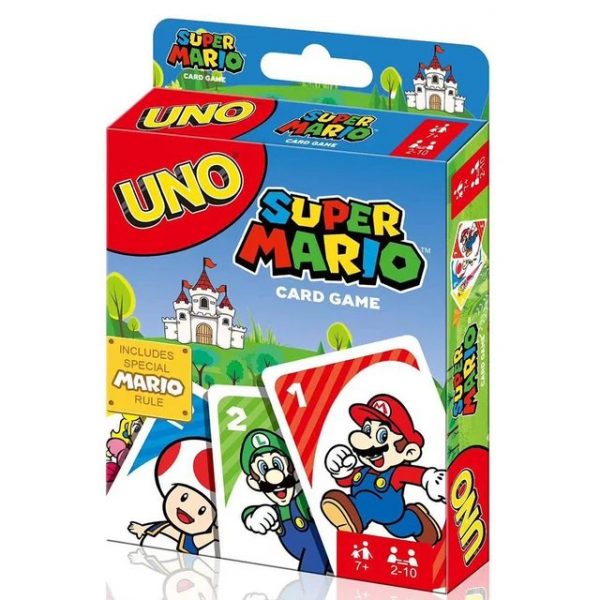 Super Mario UNO cards game